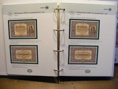 Adamovszky István: Magyar Bankjegyek 1892-1925, Koronarendszer