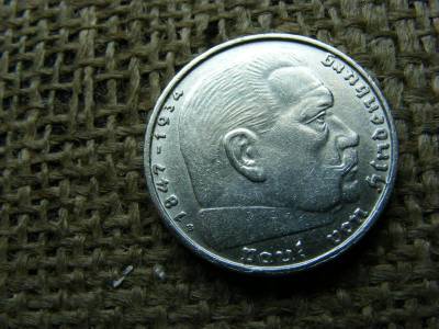 Birodalmi 2 márka, 1939, ezüst