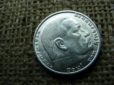 Birodalmi 2 márka, 1938, ezüst