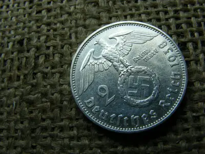 Birodalmi 2 márka, 1938, ezüst