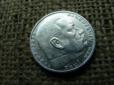 Birodalmi 2 márka, 1938, ezüst