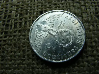 Birodalmi 2 márka, 1937 E, ezüst