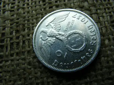Birodalmi 2 márka, 1937, ezüst