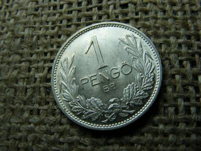 Ezüst 1 pengő, 1939, extra