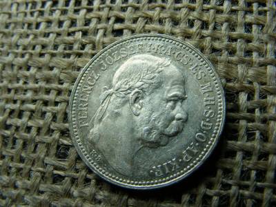 Ezüst 1 korona, 1915, KB, extra