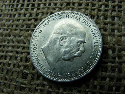 Ezüst 1 korona érme, 1914, Corona
