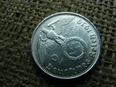 Birodalmi 2 márka, 1939, ezüst