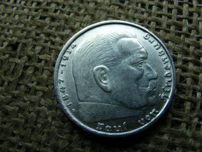 Birodalmi 2 márka, 1938, ezüst