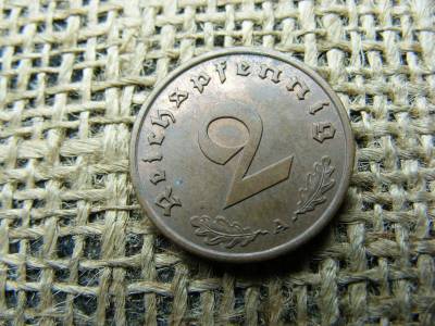 Birodalmi 2 pfennig, 1939 A