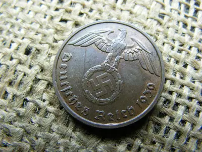 Birodalmi 2 pfennig, 1939 G