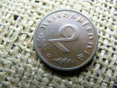 Birodalmi 2 pfennig, 1939 G