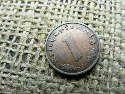 Birodalmi 1 pfennig, 1937, A jel