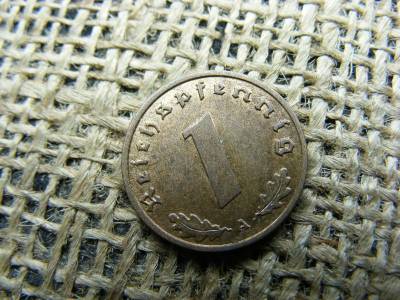 Birodalmi 1 pfennig, 1938, A