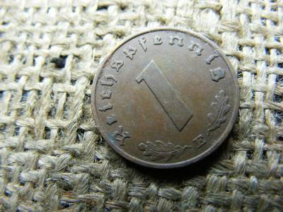 Birodalmi 1 pfennig, 1938 E