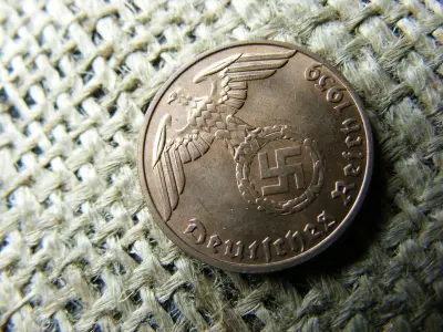 Birodalmi 1 pfennig, 1939 B