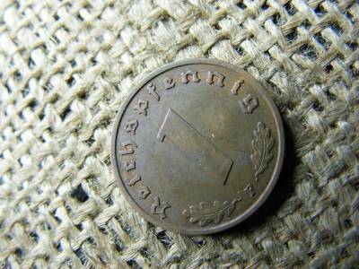 Birodalmi 1 pfennig, 1939 F