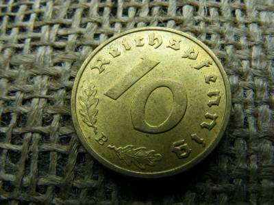 10 Pfennig érme, 1938, Birodalmi