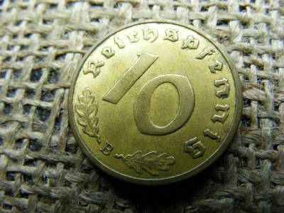 Birodalmi 10 Pfennig, 1938 B