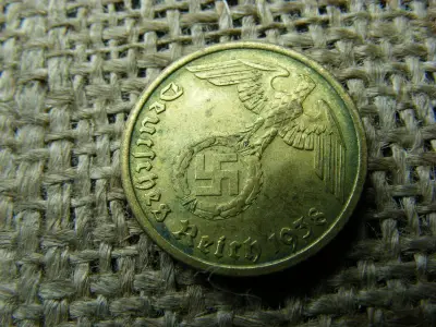 Birodalmi 10 pfennig, 1938 G