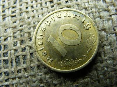 Birodalmi 10 Pfennig, 1939 A