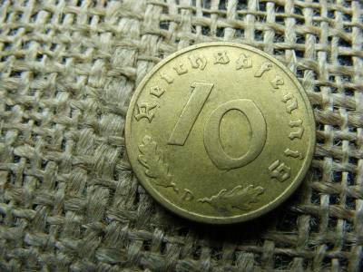 Birodalmi 10 Pfennig, 1939 D
