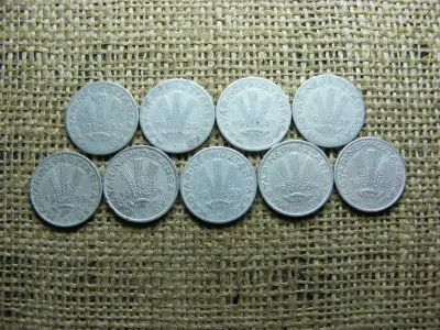 20 fillér teljes sor, 1953-1965, benne 1957-es év