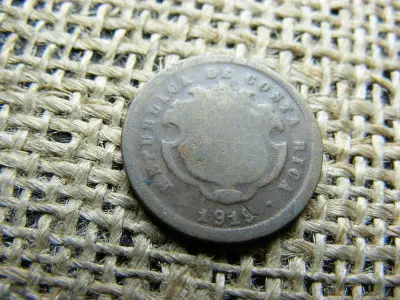 Costa Rica 10 centavos, 1919