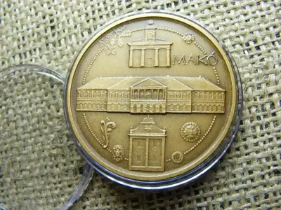 Bronz emlékérem, Makó