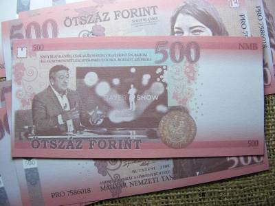 Soros Pénz Fantázia Bankjegy, Politikai Propaganda