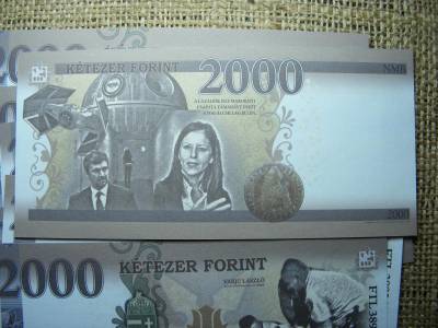 Soros Pénz Fantázia Bankjegy, 2000, politikai propaganda
