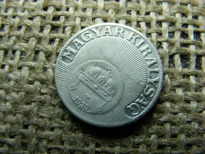 10 fillér, 1935, Magyarország