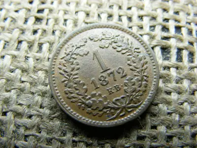 1 krajcár, 1872, KB