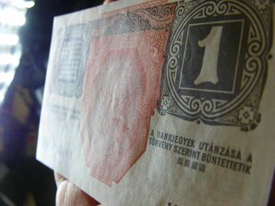 1 korona bankjegy, 1916