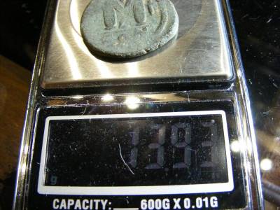 I. Jusztinianusz Nagy Follis, 527-565, Konstantinápoly