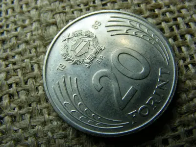 20 forintos érme, 1989