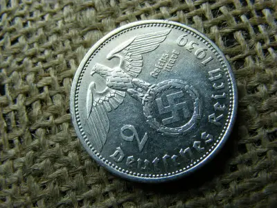 Birodalmi 2 márka, 1939, ezüst