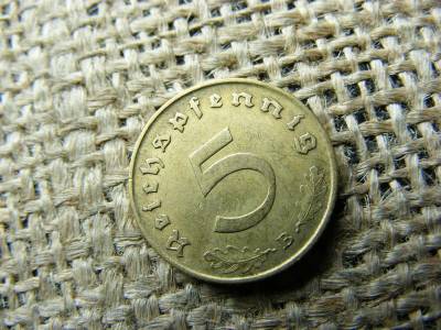Birodalmi 5 pfennig, 1939 B