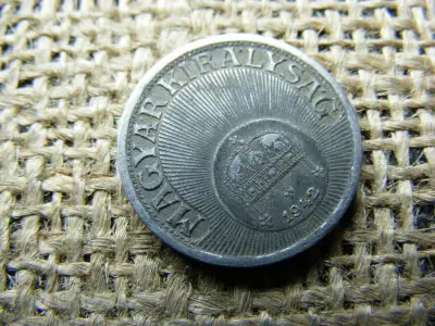 10 fillér, 1942, sherardírozott