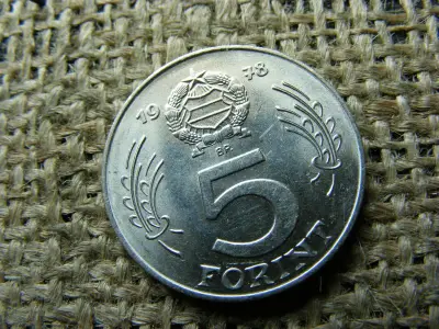5 forintos érme, 1978