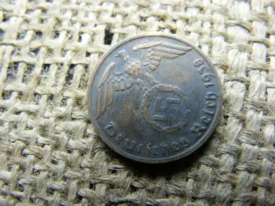 Birodalmi 1 pfennig, 1938, D