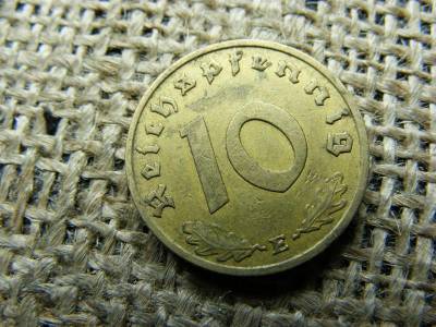 Birodalmi 10 pfennig, 1938 E