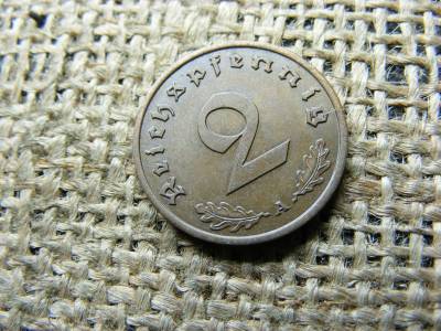 Birodalmi 2 pfennig, 1939