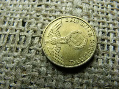 Birodalmi 5 pfennig, 1937 E