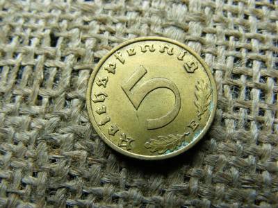 Birodalmi 5 pfennig, 1937 E
