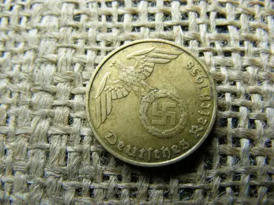Birodalmi 5 pfennig érme, 1938 E