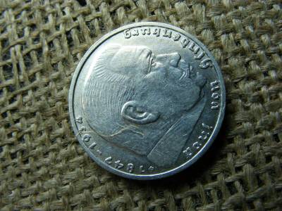Birodalmi 2 márka, 1939, ezüst