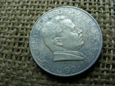 Ezüst 2 schilling, 1934, Ausztria