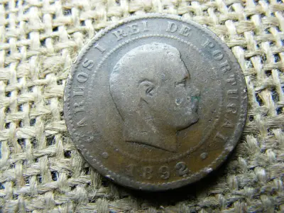 10 Reis, 1892, Portugália