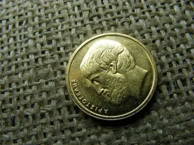 5 Drachma 1978, aranyozott