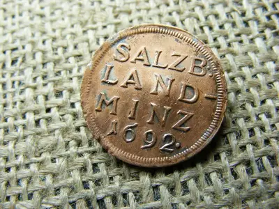 4 Krajcár 1692, Salzburg, Gomb, Másolat
